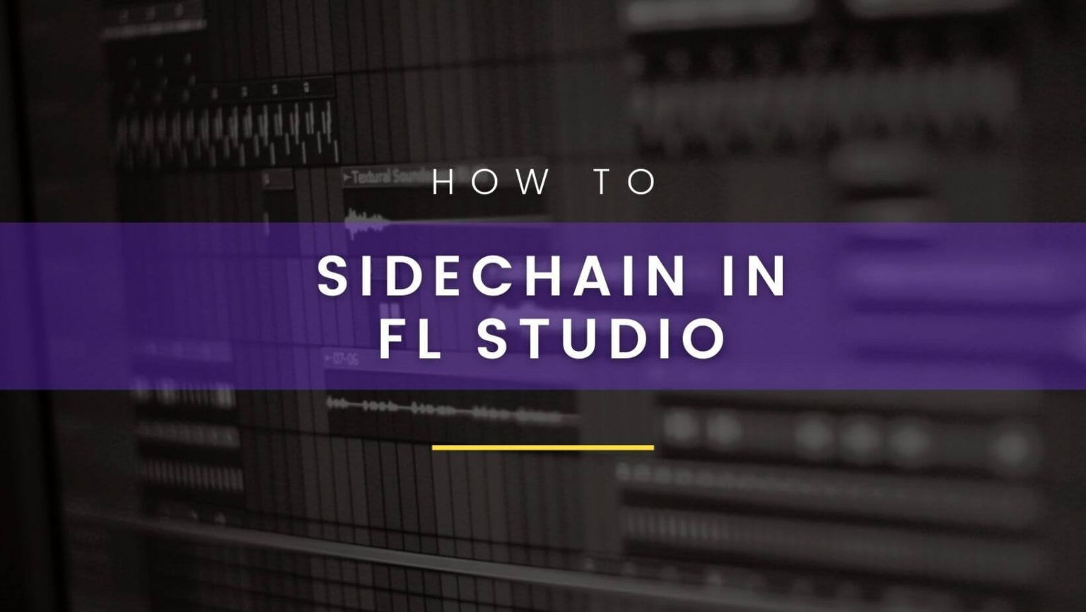 fl studio sidechain